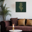 Tunisia map, featuring the names of its cities in a living room.