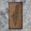 Carved wood artwork of the Palestine map, carved in Diwani calligraphy, featuring the names of its cities.