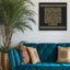 Surah Al-Fatiha : black background, gold carving