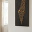 Palestine Map Artwork | Unique Calligraphic Map Art with Palestinian Embroidery Design on Wood
