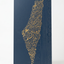 Palestine Map Artwork | Unique Calligraphic Map Art with Palestinian Embroidery Design on Wood